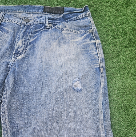 Mens TK Axel TREADWELL Relaxed Straight Fit Jeans 36x30 KENSINGTON AX41007-3 - Picture 8 of 16